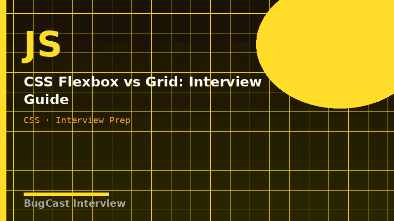 CSS Flexbox vs Grid: Interview Guide