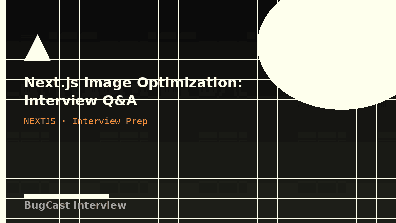 Next.js Image Optimization: Interview Q&A
